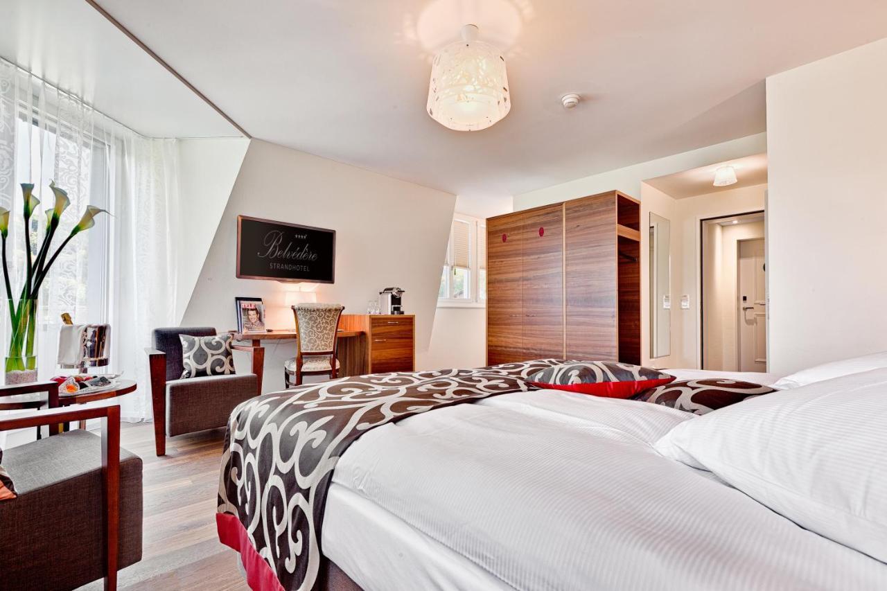 Belvedere Strandhotel Spiez Exterior foto