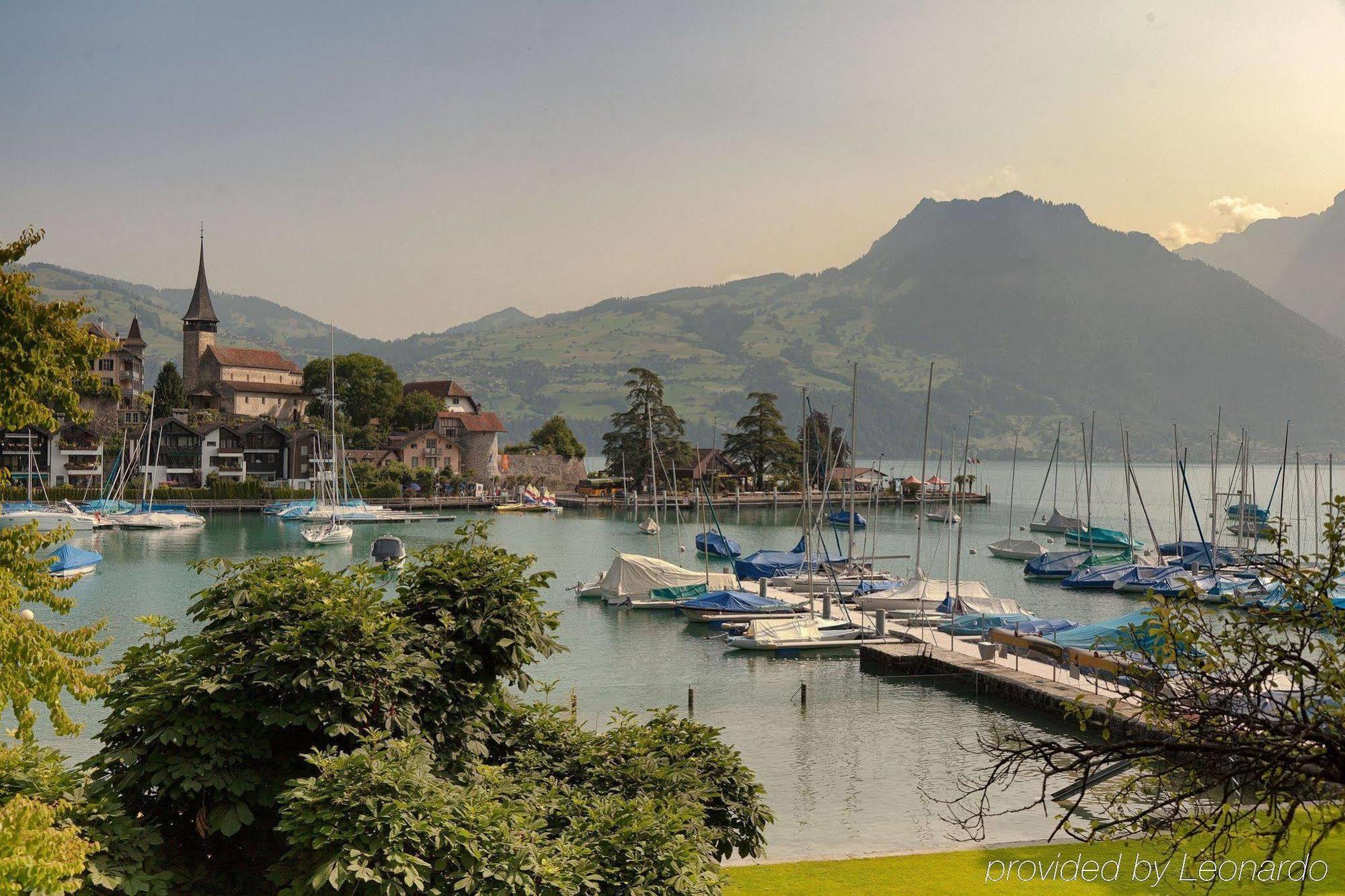 Belvedere Strandhotel Spiez Exterior foto